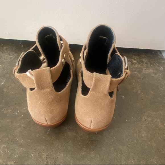 Rebecca Minkoff Abigail Genuine Suede Almond Toe Western Boho Studded Booties - Picture 4 of 10